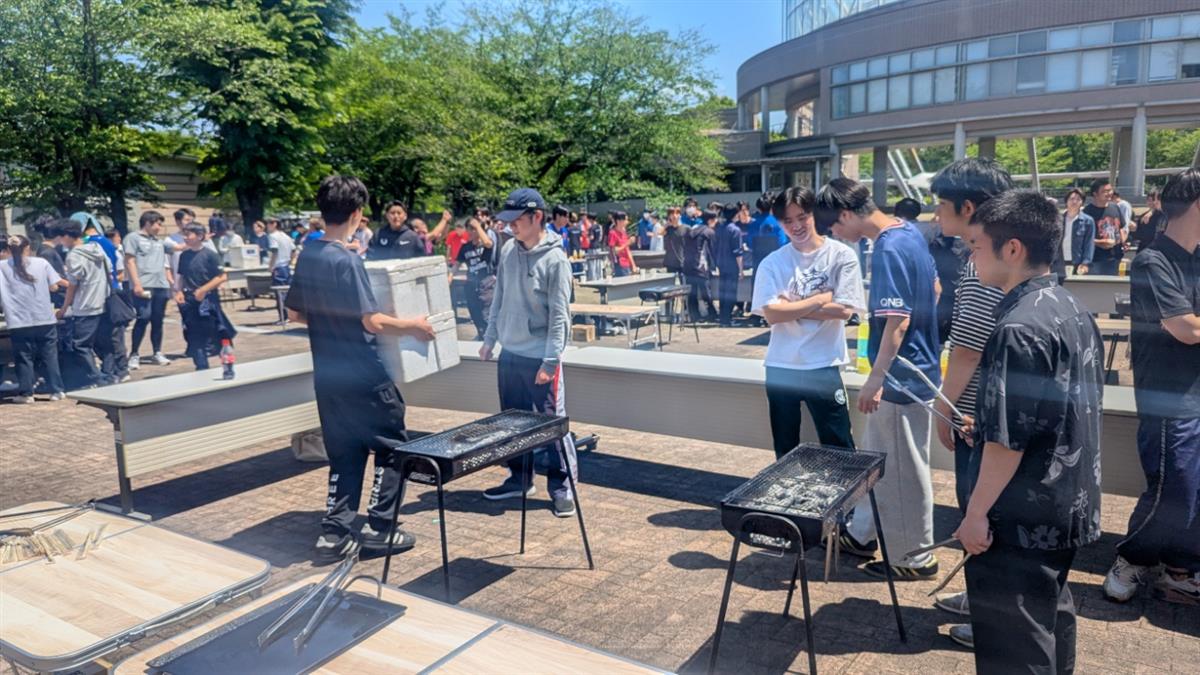 学生自治会主催「春季スポーツ大会＆バーベキューパーティ」開催！