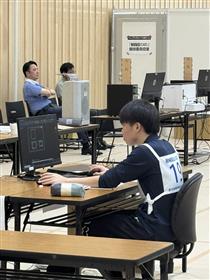 競技中(1)