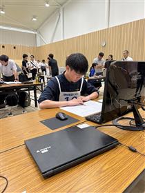 競技中(2)