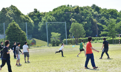 アルティメット競技の写真